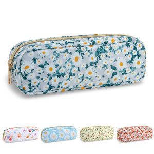 Waterproof Small Floral Pencil Case Makeup Bag For Purse,cute Flower Pencil🐬